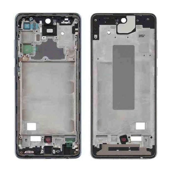 Middle Frame for Samsung Galaxy A72  - Color: Black