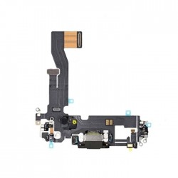 Καλωδιοταινία Φόρτισης / Charging Flex για Apple iPhone 12 / 12 Pro - Χρώμα: Μαύρο