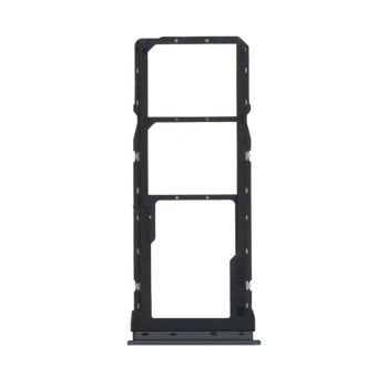 Dual SIM and SD (SIM Tray) for Samsung Galaxy A11 A115 - Color: Black