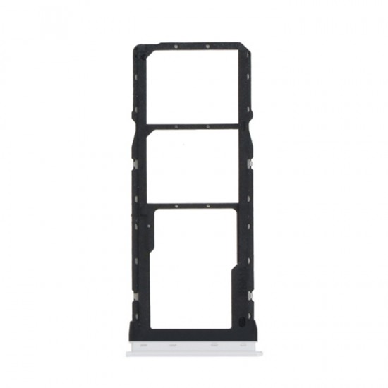 Υποδοχή Κάρτας Dual SIM και SD (SIM Tray) για Samsung Galaxy A11 A115 - Χρώμα: Λευκό Υποδοχή Κάρτας Dual SIM και SD (SIM Tray) για Samsung Galaxy A11 A115 - Χρώμα: Λευκό