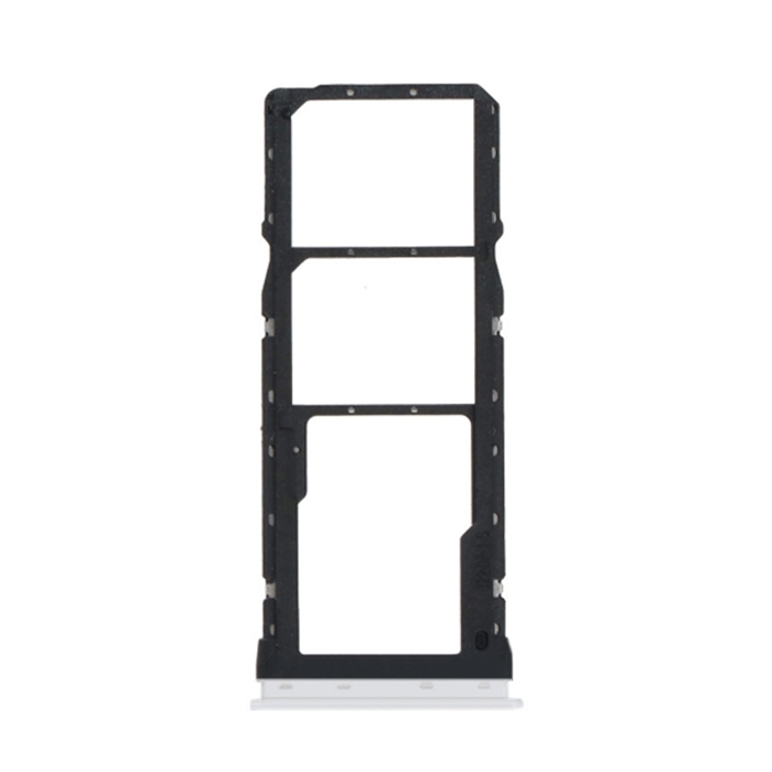 Dual SIM and SD (SIM Tray) for Samsung Galaxy A11 A115 - Color: White