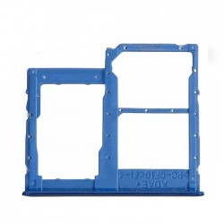 Υποδοχή Κάρτας Dual SIM και SD (SIM Tray) για Samsung Galaxy A41 A415 - Χρώμα: Μπλε