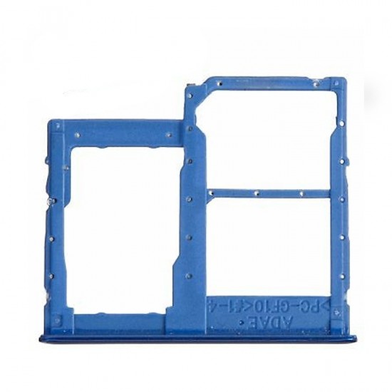 Υποδοχή Κάρτας Dual SIM και SD (SIM Tray) για Samsung Galaxy A41 A415 - Χρώμα: Μπλε