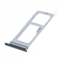 Υποδοχή Κάρτας Dual SIM και SD (SIM Tray) για Samsung Galaxy Note 10 Lite N770 - Χρώμα: Μαύρο