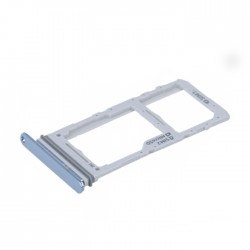 Υποδοχή Κάρτας Dual SIM και SD (SIM Tray) για Samsung Galaxy S20 Plus G985 - Χρώμα: Μπλε