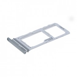Υποδοχή Κάρτας Dual SIM και SD (SIM Tray) για Samsung Galaxy S20 Plus G985 - Χρώμα: Γκρι