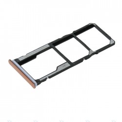 Υποδοχή κάρτας Dual SIM και SD Tray για Xiaomi Redmi Note 10 Pro 4G - Χρώμα: Gradient Bronze