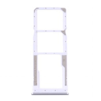 Dual SIM and SD Tray for Xiaomi Redmi Note 9s / 9 Pro - Color: Glacier White