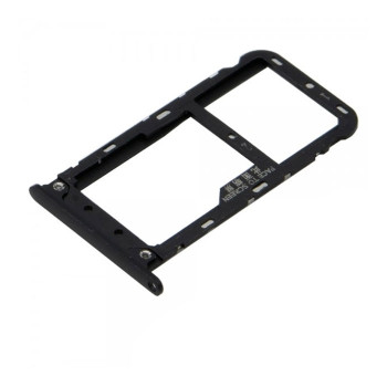 SIM Dual SIM Tray for Xiaomi Poco F1 - Color: Black