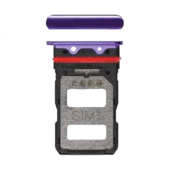 Dual SIM Tray for Xiaomi Poco F2 Pro - Color: Purple
