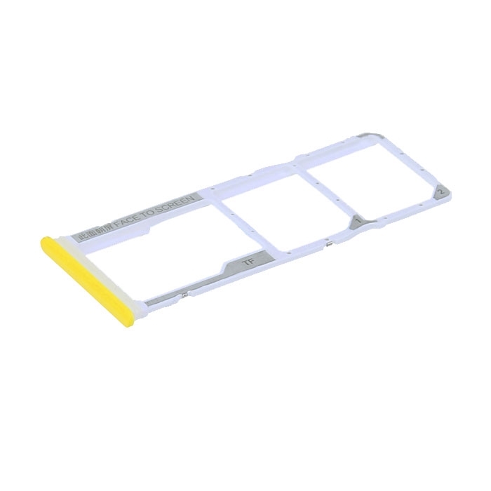 Dual SIM Tray for Xiaomi Poco M3 - Color: Yellow