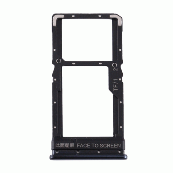 Υποδοχή κάρτας Dual SIM Tray για Xiaomi Poco M3 Pro 5G - Χρώμα: Μαύρο Υποδοχή κάρτας Dual SIM Tray για Xiaomi Poco M3 Pro 5G - Χρώμα: Μαύρο