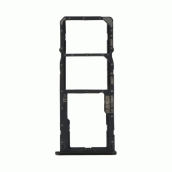 Υποδοχή κάρτας Dual SIM Tray για Huawei Y5p - Χρώμα: Μαύρο
