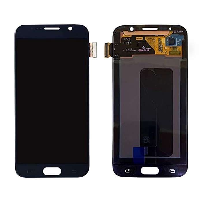 Complete AMOLED LCD for Samsung Galaxy S6 G920F - Color: Black
