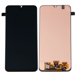 OLED Οθόνη LCD με Μηχανισμό Αφής με Πλαίσιο   για Samsung Galaxy M31 M315 - Χρώμα: Μαύρο