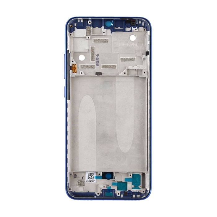 Front LCD Frame for Xiaomi MI A3 - Color: Blue