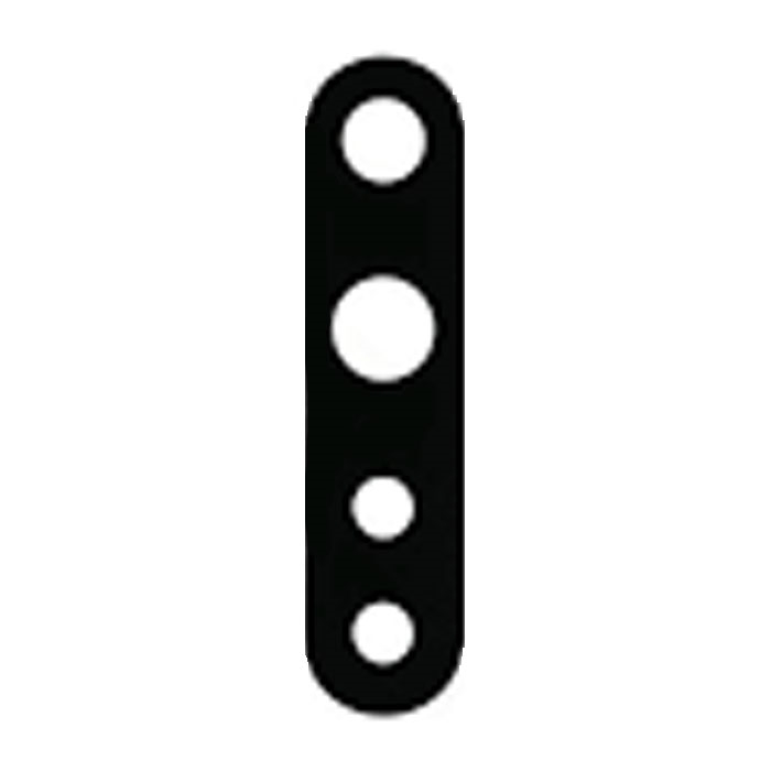 Τζαμάκι κάμερας (camera lens) για OnePlus Nord  - Χρώμα: Μαύρο