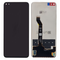 OEM Οθόνη LCD με Μηχανισμό Αφής για Huawei Nova 8i/Honor 50 Lite - Χρώμα: Μαύρο