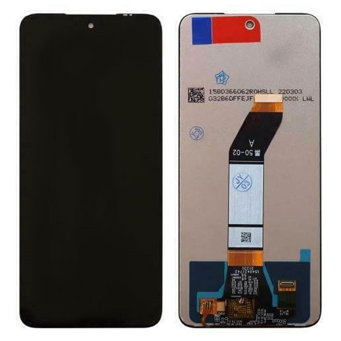 LCD display with Touch Mechanism for Xiaomi Redmi Note 11 4G - Color: Black