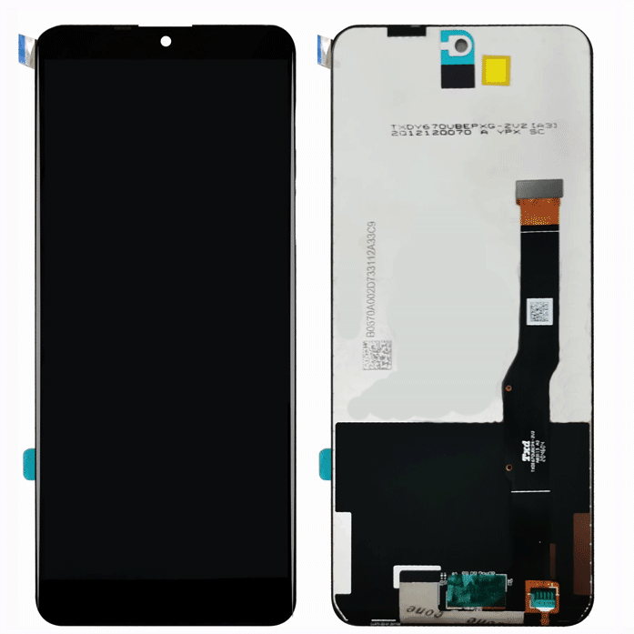 OEM LCD Display With Touch Mechanism For TCL 20S / 20 5G / 20L Lite T774 T774B T774H T775 T781 T781H T781K - Black