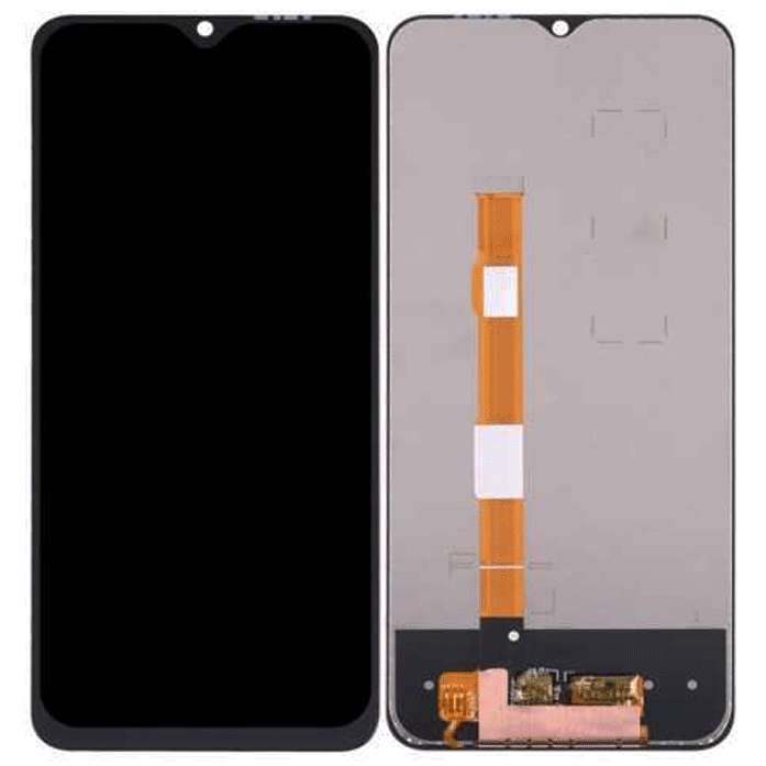 LCD Display With Touch Mechanism for Vivo Y72 5G V2041 - Color: Black