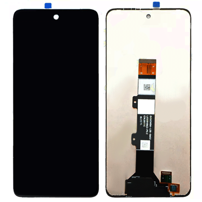 OEM Οθόνη Lcd με Μηχανισμό Αφής για Motorola Moto E32 XT2227 Μαύρο