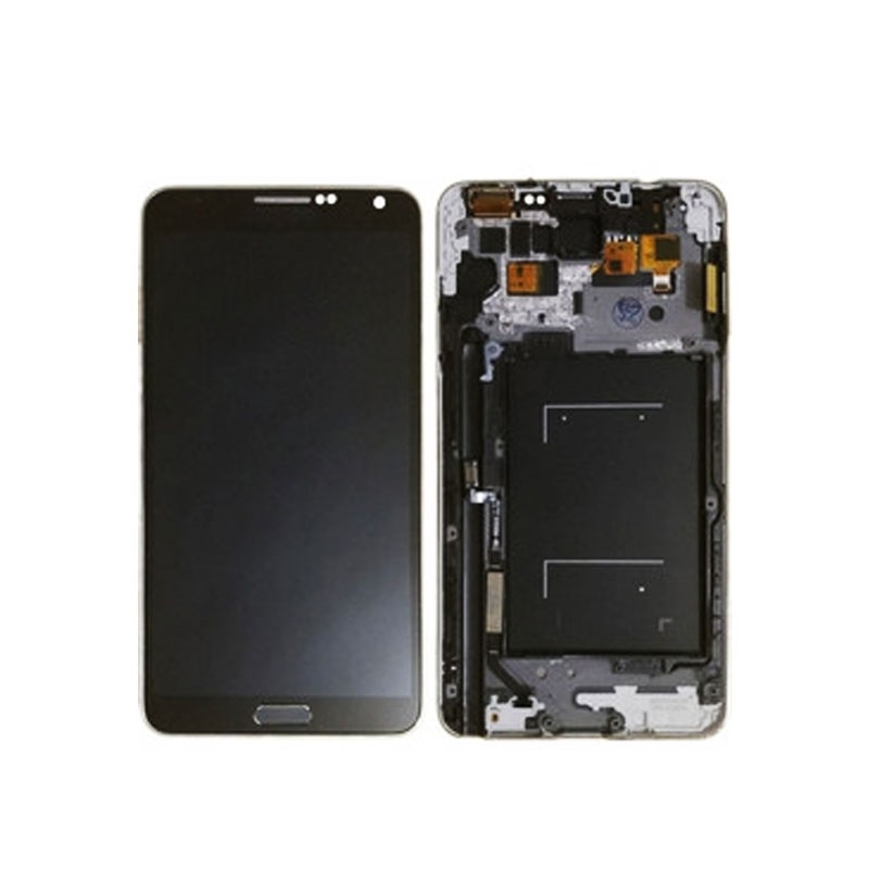 LCD Complete with Frame for Samsung Galaxy Note 3 N9005 (OEM) - Color: Black