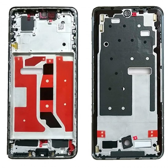 Μεσαίο Πλαίσιο/Middle Frame για Huawei Honor 50 5G - Χρώμα: Μαύρο