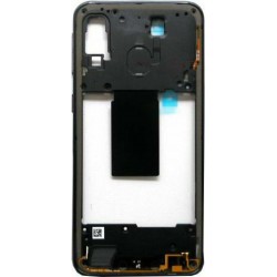 Γνήσιο Μεσαίο Πλαίσιο Middle Frame για Samsung Galaxy A40 A405F GH97-22974A - Χρώμα: Μαύρο
