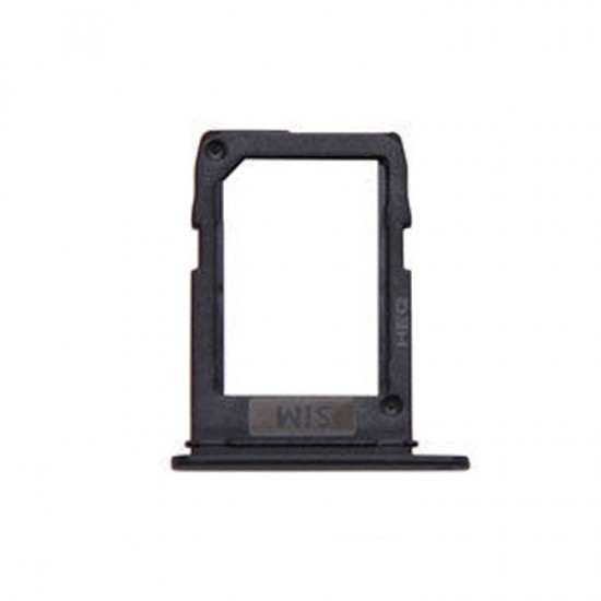 Υποδοχή κάρτας Single SIM Tray για Samsung Galaxy A6 Plus A605F - Χρώμα: Μαύρο