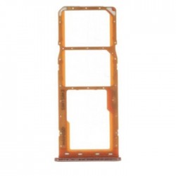 Υποδοχή Κάρτας Dual SIM και SD (SIM Tray) για Samsung Galaxy A20 A205G /A30 A305F /A50 A505F  - Χρώμα: κοραλί