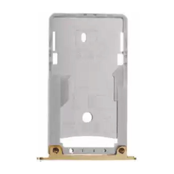 Dual SIM Card Slot and SD Tray for Xiaomi Redmi Note 3 Pro - Color: Gold