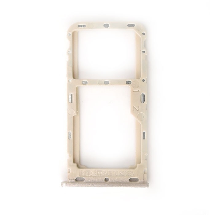 Single Sim Tray Card Slot for Xiaomi Redmi 5 - Color: Gold