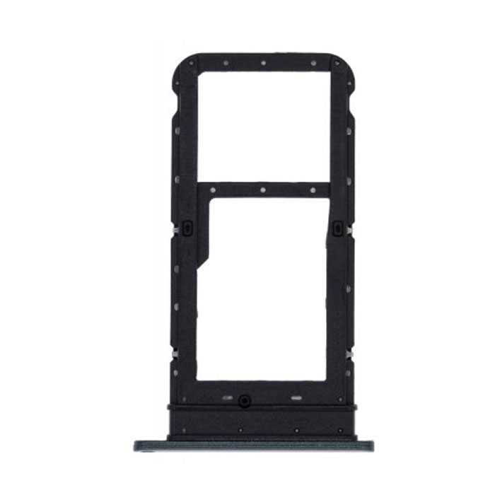 SIM Tray For Motorola Moto Moto E7i - Color: Black