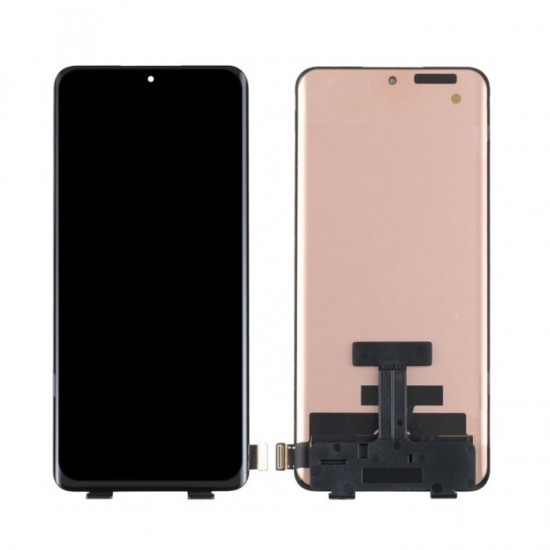 OEM Οθόνη LCD με Μηχανισμό Αφής για Realme 10 Pro Plus - Χρώμα: Μαύρο