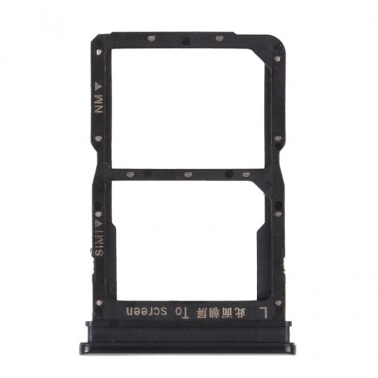 Υποδοχή Κάρτας SIM Tray για Huawei P Smart S / Y8P - Χρώμα: Μαύρο Υποδοχή Κάρτας SIM Tray για Huawei P Smart S / Y8P - Χρώμα: Μαύρο