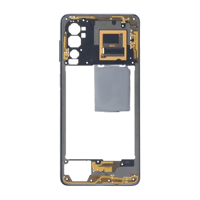 Middle Frame with Flex For Samsung M52 - Color : Black