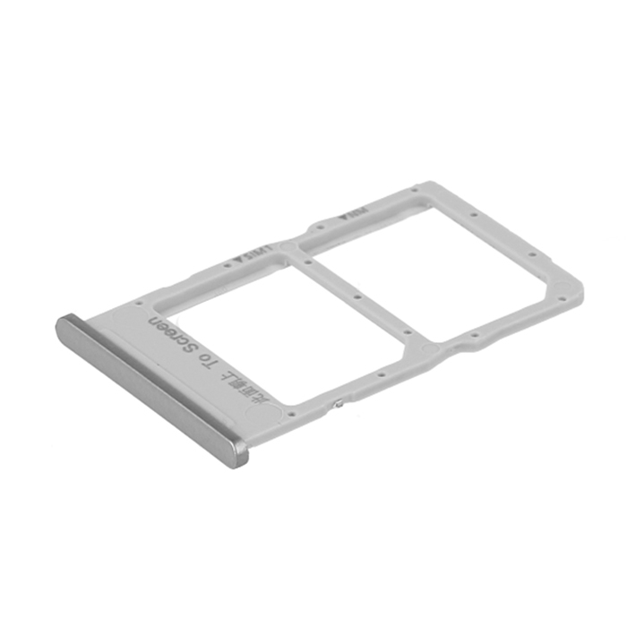 SIM Tray For Huawei P40 Lite - Color : Silver