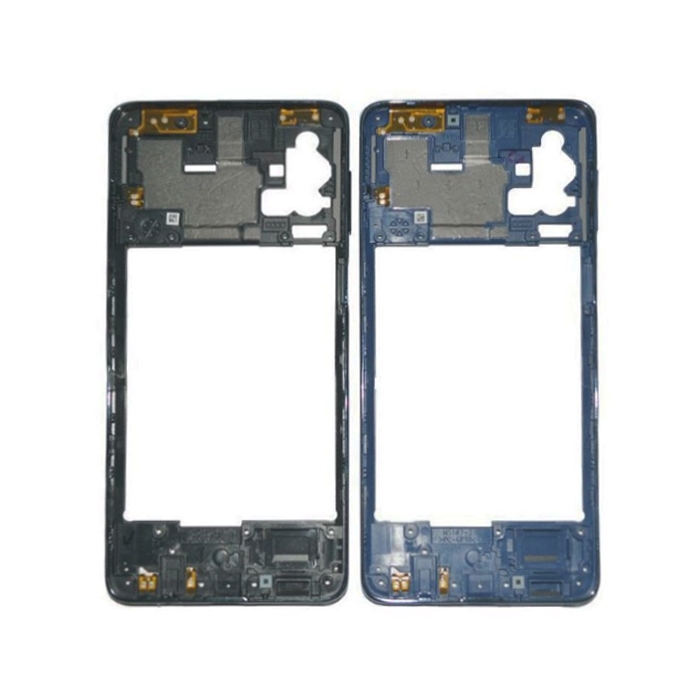 Middle Frame with Flex For Samsung M51 - Color : Blue