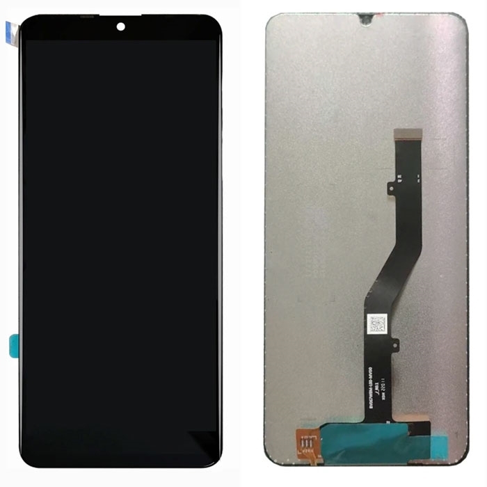 LCD Display With Touch Mechanism for ZTE V40 - Color: Black