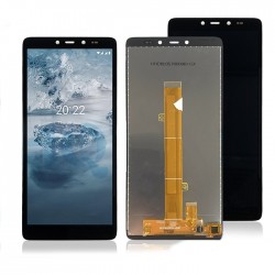 IPS Οθόνη LCD με Μηχανισμό Αφής για Nokia C2 2nd Gen - Χρώμα: Μαύρο