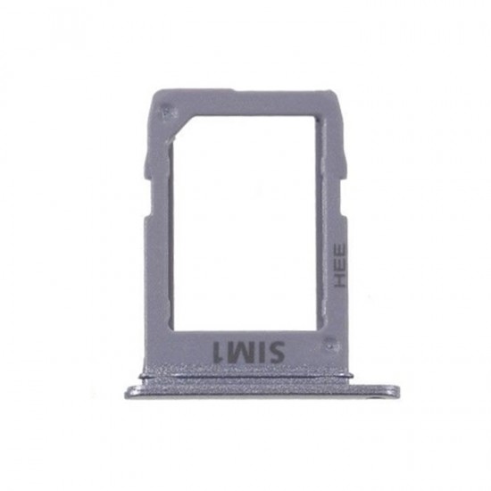 Υποδοχή κάρτας Single SIM Tray για Samsung Galaxy A6 Plus A605F - Χρώμα: Βιολετί