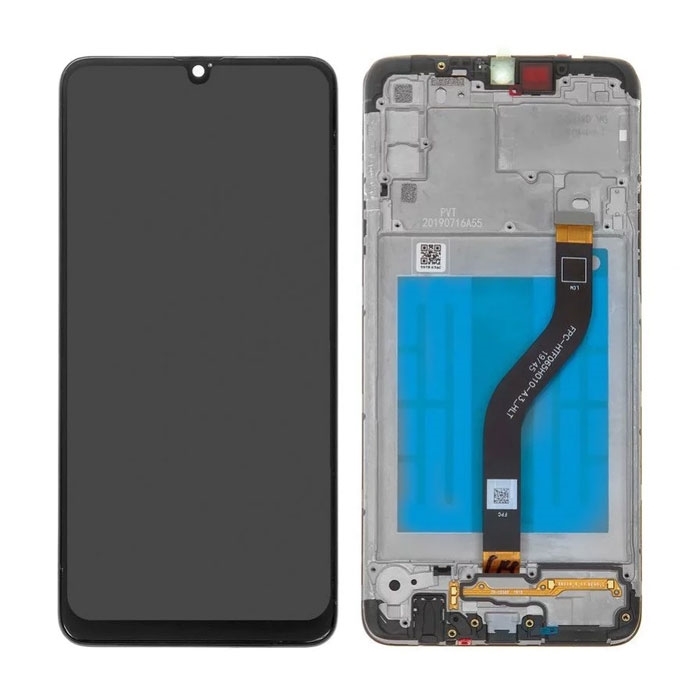 INCELL LCD Display With Touch Mechanism and Frame for Samsung  Galaxy A20S A207 -Color: Black