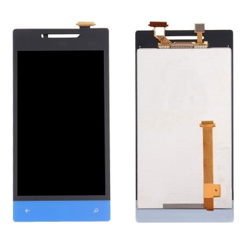LCD Complete for HTC Windows Phone 8S - Color: Blue