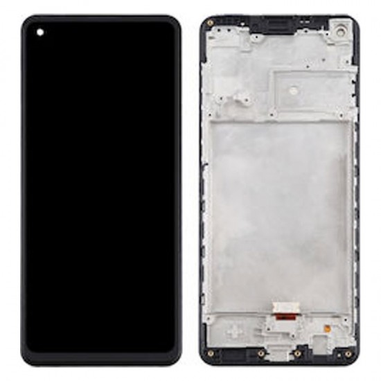 Incell Οθόνη LCD με Μηχανισμό Αφής και Πλαίσιο για Samsung Galaxy A21S A217- Χρώμα: Μαύρο Incell Οθόνη LCD με Μηχανισμό Αφής και Πλαίσιο για Samsung Galaxy A21S A217- Χρώμα: Μαύρο
