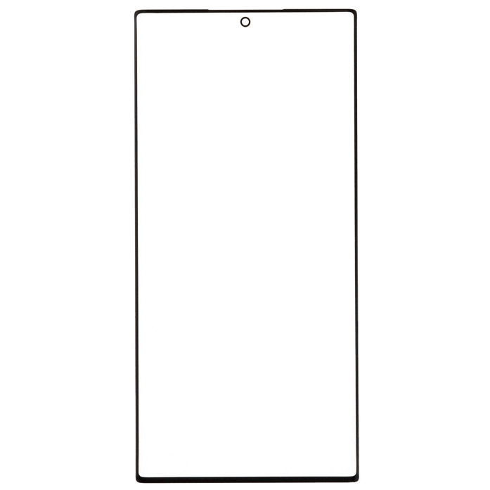 Screen glass Lens With OCA For Samsung Galaxy S22 Ultra S908B - Color: Black