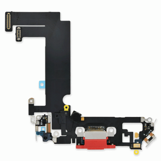 Καλωδιοταινία Φόρτισης / Charging Flex για Iphone 12 Mini - Χρώμα: Κόκκινο