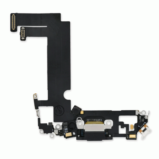 Καλωδιοταινία Φόρτισης / Charging Flex για Iphone 12 Mini - Χρώμα: Μαύρο