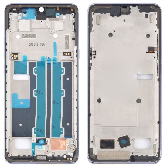 Μπροστινό Πλαίσιο Οθόνης LCD Front Frame για TCL 10 PLUS - Χρώμα: Μωβ
