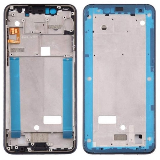 Μπροστινό Πλαίσιο Οθόνης LCD Front Frame για Nokia 5.1 PLUS - Χρώμα: Μαύρο